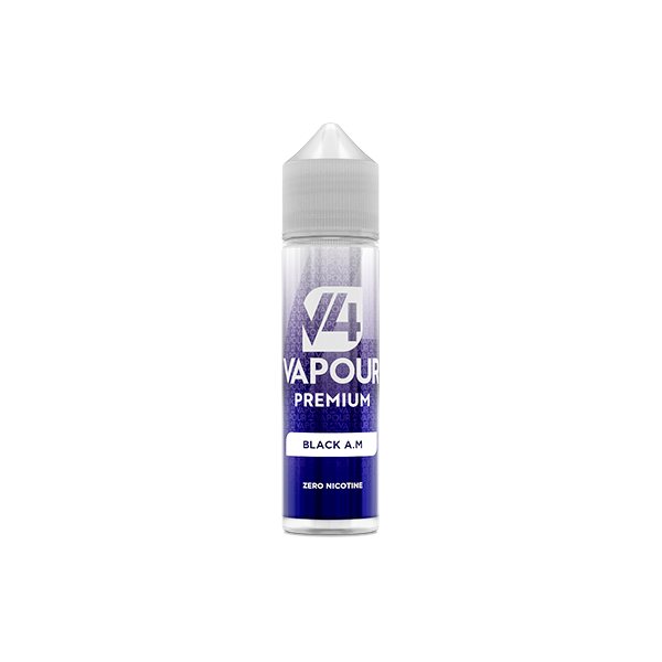 V4 Premium 50ml Shortfill 0mg (70VG/30PG) - Flavour: Apple & Blackcurrant