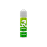 V4 Premium 50ml Shortfill 0mg (70VG/30PG) - Flavour: Apple & Blackcurrant