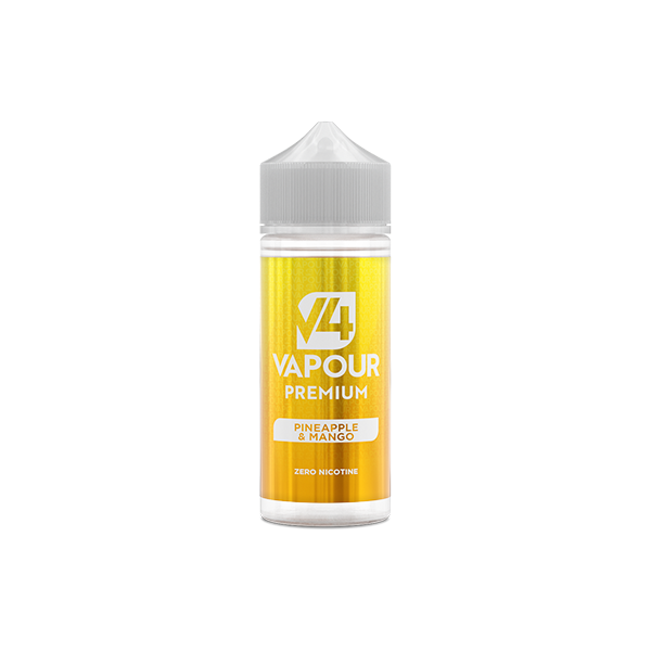 V4 Premium 100ml Shortfill 0mg (70VG/30PG) - Flavour: Apple & Blackcurrant