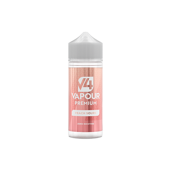 V4 Premium 100ml Shortfill 0mg (70VG/30PG) - Flavour: Apple & Blackcurrant