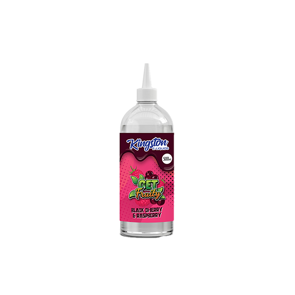 Kingston 500ml Shortfill 0mg (70VG/30PG) - Flavour: Fruit Pastels