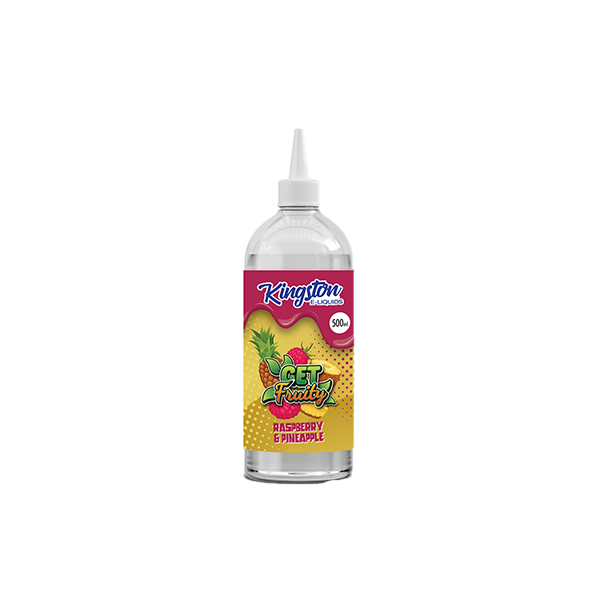 Kingston 500ml Shortfill 0mg (70VG/30PG) - Flavour: Blue Raspberry Slush