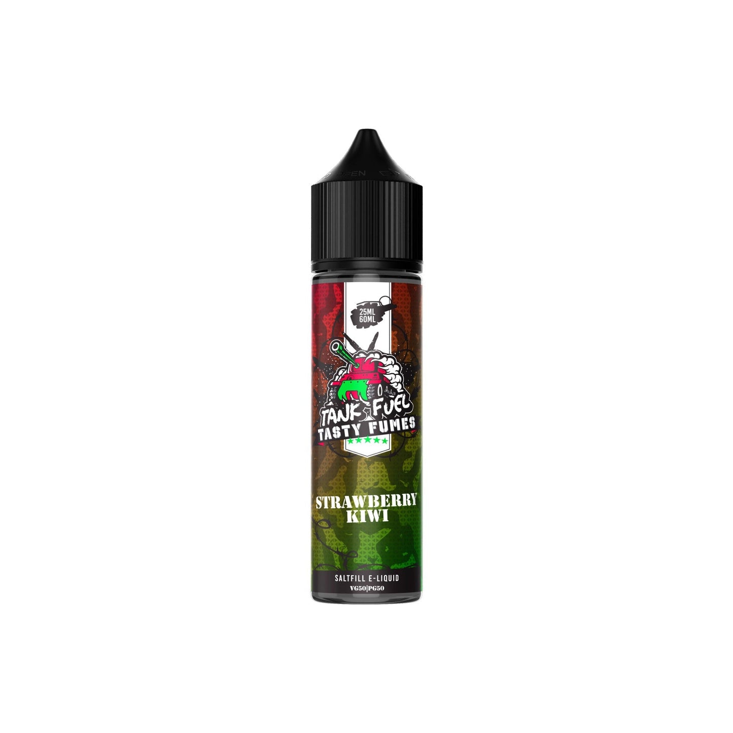 0mg Tank Fuel Tasty Fumes Salt-Fill 60ml (50VG/50PG) - Flavour: Juicy Orange