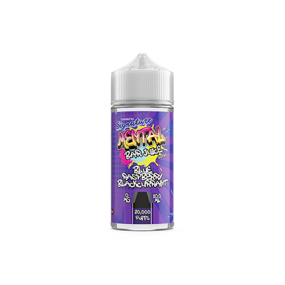 0mg Signature Mental Bar Juice 100ml Shortfill (50PG/50VG) - Flavour: Mango Peach & Watermelon