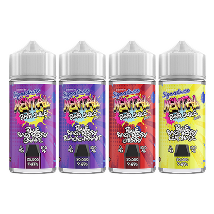 0mg Signature Mental Bar Juice 100ml Shortfill (50PG/50VG) - Flavour: Kiwi Passion Guava