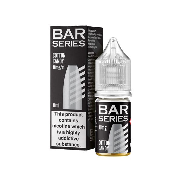 10mg Bar Series 10ml Nic Salts (50VG/50PG) - Flavour: Strawberry Watermelon Bubblegum