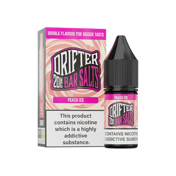 20mg Drifter Bar Salts 10ml (50VG/50PG) - Flavour: Banana Ice