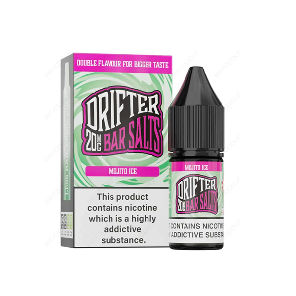 20mg Drifter Bar Salts 10ml (50VG/50PG) - Flavour: Pink Lemonade