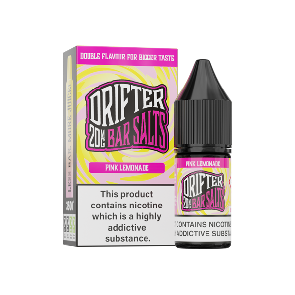 20mg Drifter Bar Salts 10ml (50VG/50PG) - Flavour: Kiwi Passion Guava Ice