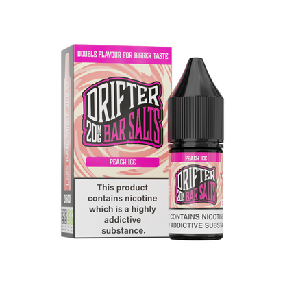 20mg Drifter Bar Salts 10ml (50VG/50PG) - Flavour: Cream Tobacco