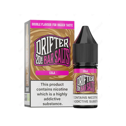 20mg Drifter Bar Salts 10ml (50VG/50PG) - Flavour: Cream Tobacco