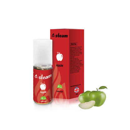 A-Steam Fruit Flavours 6MG 10ML (50VG/50PG) - Flavour: Vanilla