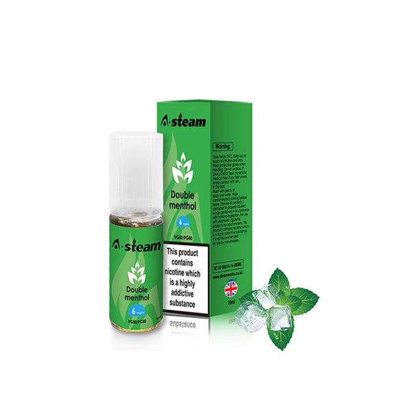 A-Steam Fruit Flavours 12MG 10ML (50VG-50PG) - Flavour: Vanilla