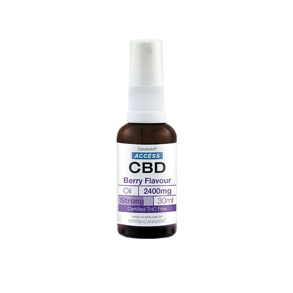Access CBD 2400mg CBD Broad Spectrum Oil 30ml - Flavour: Citrus