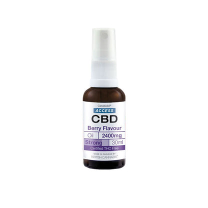 Access CBD 2400mg CBD Broad Spectrum Oil 30ml - Flavour: Berry