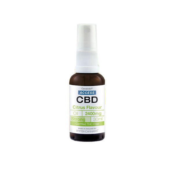 Access CBD 2400mg CBD Broad Spectrum Oil 30ml - Flavour: Natural