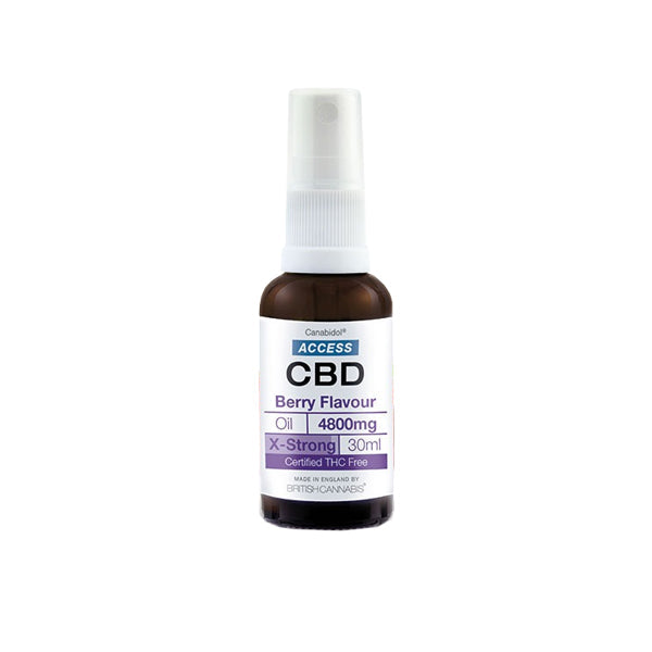 Access CBD 4800mg CBD Broad Spectrum Oil Mixed 30ml - Flavour: Citrus