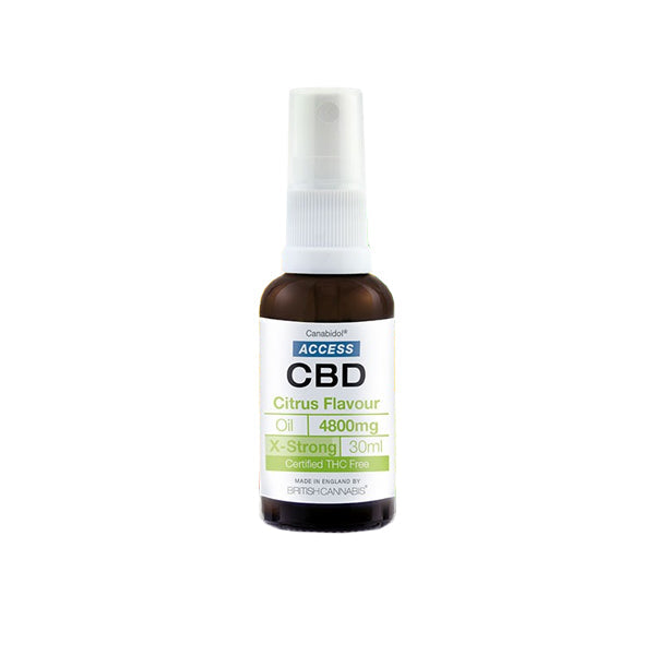 Access CBD 4800mg CBD Broad Spectrum Oil Mixed 30ml - Flavour: Berry