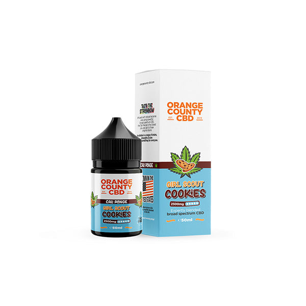 Orange County CBD Cali Range 2500mg CBD 50ml E-liquid (60VG/40PG) - Flavour: Grandaddy Purple