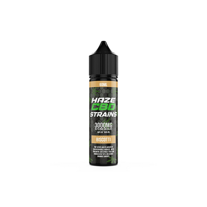 Haze CBD Strains 3000mg CBD E-Liquid 50ml Shortfill 0mg (50VG/50PG) - Flavour: Grand Daddy Purple