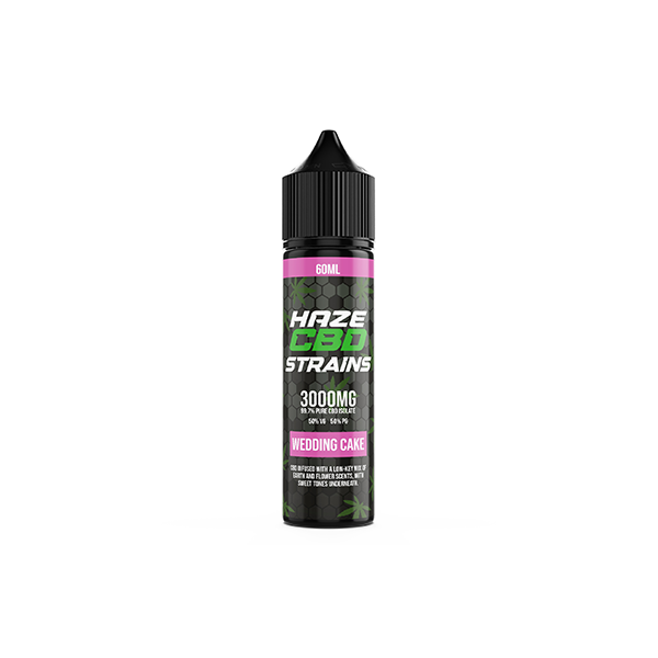 Haze CBD Strains 3000mg CBD E-Liquid 50ml Shortfill 0mg (50VG/50PG) - Flavour: Velvet Runts