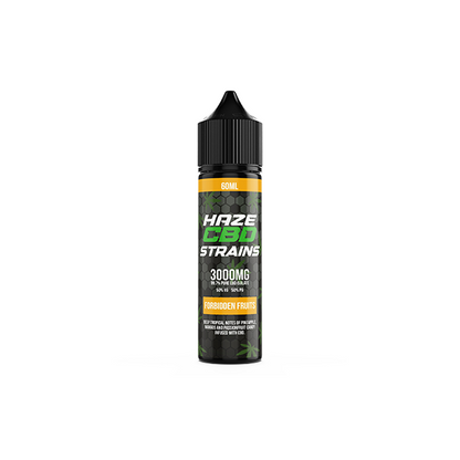Haze CBD Strains 3000mg CBD E-Liquid 50ml Shortfill 0mg (50VG/50PG) - Flavour: Biscotti