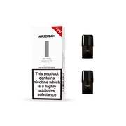 AirsPops Pre-filled Replacement Pods 2PCS 1.2ml - Flavour: Menthol