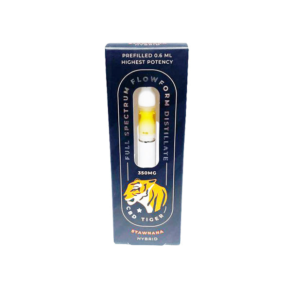 CBD Tiger Full-Spectrum 350mg CBD Disposable Vape Pen - Flavour: Banana Tiger