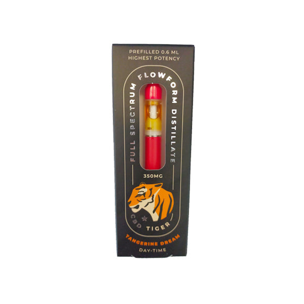 CBD Tiger Full-Spectrum 350mg CBD Disposable Vape Pen - Flavour: Banana Tiger