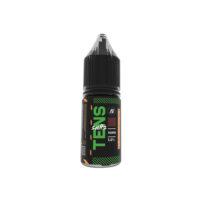 5mg Tens Salts 10ml Nic Salts (50VG/50PG) - (Full Box) Pack Of 10 - Flavour: Triple Mint