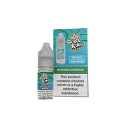 Soda King Bar SALTS 10mg Nic Salts 10ml - (50VG/50PG) - Flavour: Watermelon Cherry