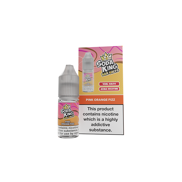 Soda King Bar SALTS 20mg Nic Salts 10ml - (50VG/50PG) - Flavour: Lemon Lime