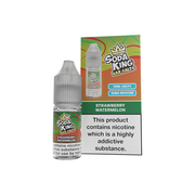 10mg Soda King Bar SALTS Nic Salts 10ml - (50VG/50PG) - Flavour: Gummy Bear