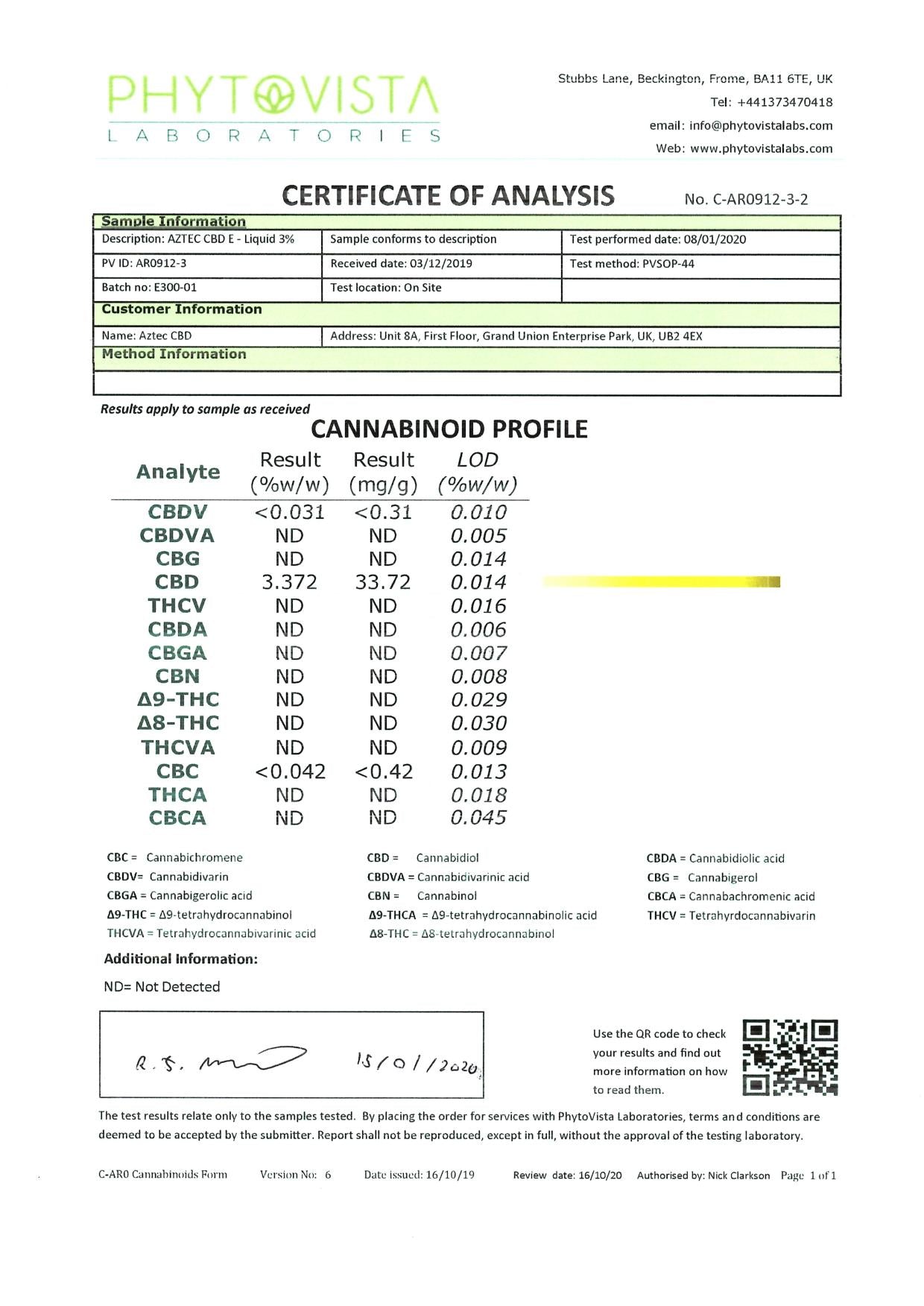 Aztec CBD 300mg CBD Vaping Liquid 10ml (50PG/50VG) - Flavour: Zkittlez