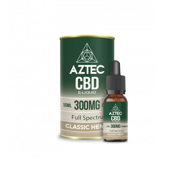 Aztec CBD 300mg CBD Vaping Liquid 10ml (50PG/50VG) - Flavour: Zkittlez