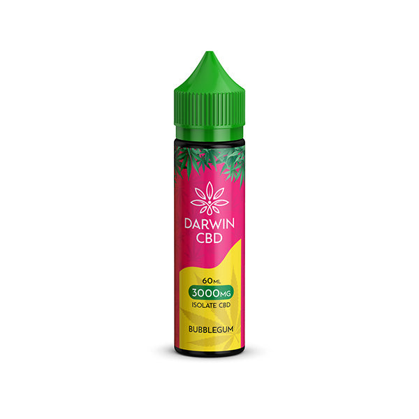 Darwin 3000mg CBD Isolate E-Liquid 60ml - Flavour: Lemon Drizzle
