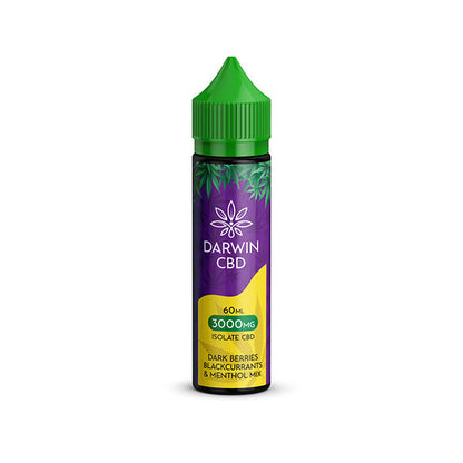Darwin 3000mg CBD Isolate E-Liquid 60ml - Flavour: Pineapple Ice