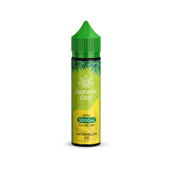 Darwin 3000mg CBD Isolate E-Liquid 60ml - Flavour: Dark Berries Blackcurrants & Menthol Mix