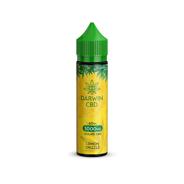 Darwin 3000mg CBD Isolate E-Liquid 60ml - Flavour: Juicy Strawberry