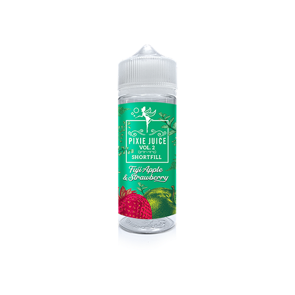 0mg Pixie Juice Volume 2 100ml Shortfill (70VG/30PG) - Flavour: Wild Strawberries & Blueberries