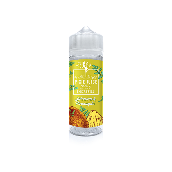 0mg Pixie Juice Volume 2 100ml Shortfill (70VG/30PG) - Flavour: Wild Strawberries & Blueberries