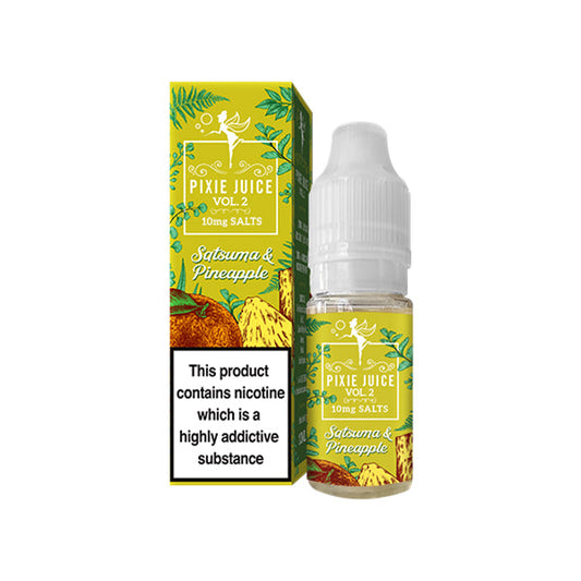 10mg Pixie Juice Volume 2 10ml Nic Salts (50VG/50PG) - Flavour: Redcurrant & Goosberry