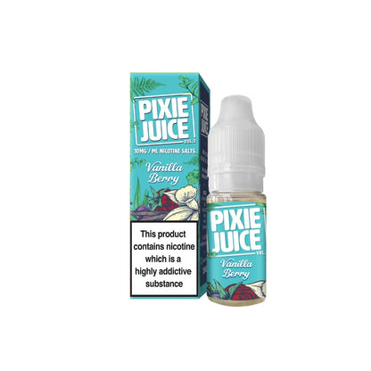 10mg Pixie Juice Volume 2 10ml Nic Salts (50VG/50PG) - Flavour: Wild Strawberries & Blueberries