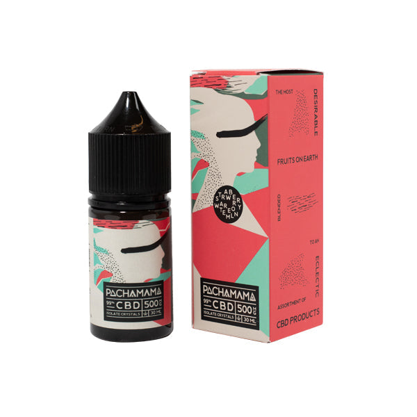 Pachamama 500mg CBD Vaping Liquid 30ml (70PG/30VG) - Flavour: Minty Mango