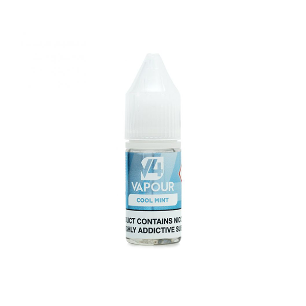 6mg V4 Vapour Freebase E-Liquid 10ml (50VG/50PG) - Flavour: UK Cigarette