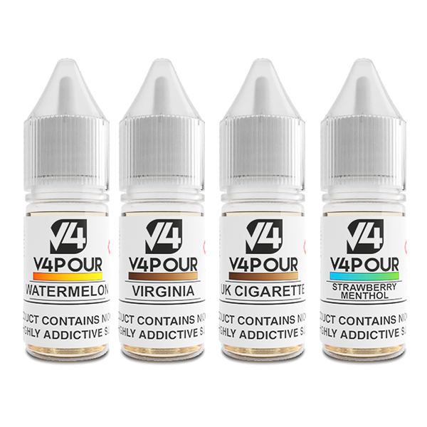 3mg V4 Vapour Freebase E-Liquid 10ml (50VG/50PG) - Flavour: Mango