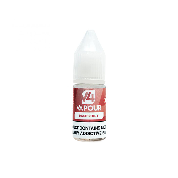 18mg V4 Vapour Freebase E-Liquid 10ml (50VG/50PG) - Flavour: Strawberry
