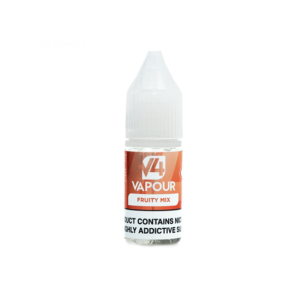 12mg V4 Vapour Freebase E-Liquid 10ml (50VG/50PG) - Flavour: Virginia