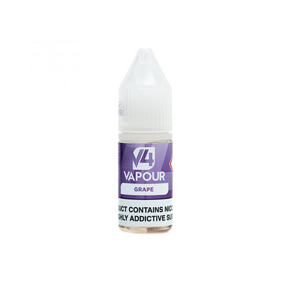 6mg V4 Vapour Freebase E-Liquid 10ml (50VG/50PG) - Flavour: Strawberry Menthol