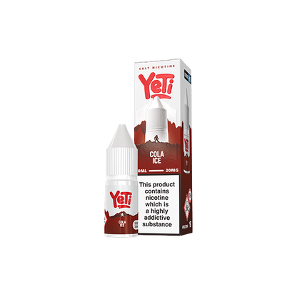 20mg Yeti Summit Series 10ml Nic Salts (50VG/50PG) - Flavour: Mango Ice